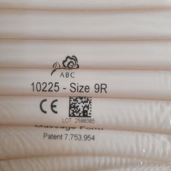 ABC Massage Form Asymmetric 10225 Blush Size 9R w/ Case - Picture 4 of 7